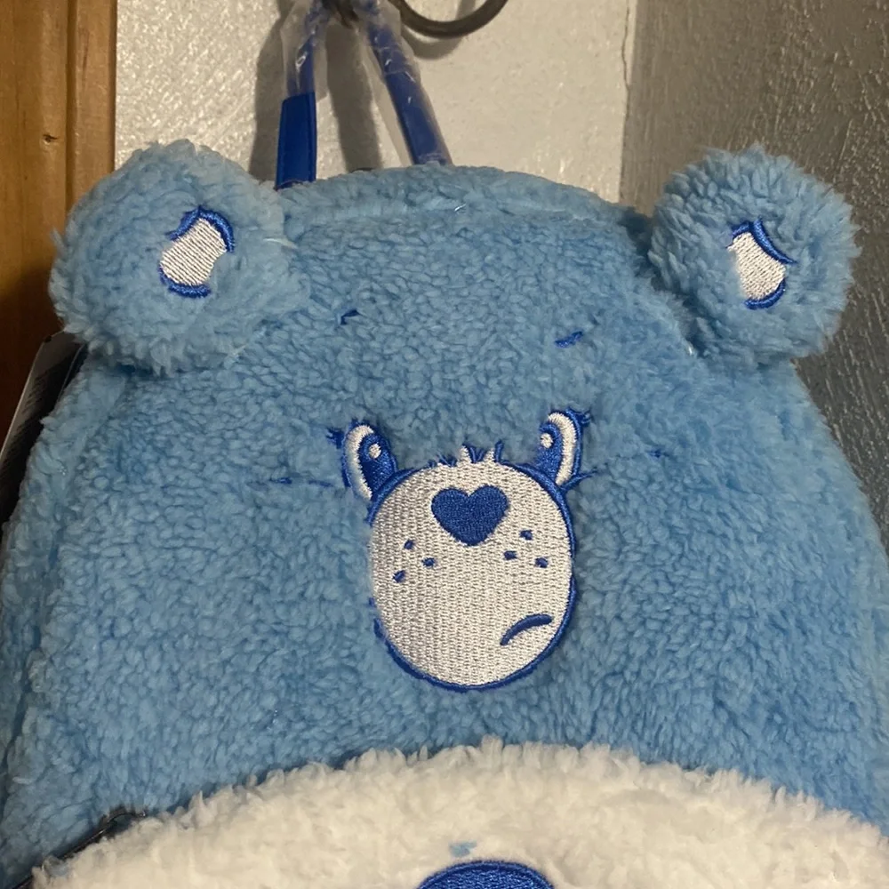 Grumpy🐻Loungefly Mini🎒bag+ID holder+ New-Grumpy☕️ long sleeved T-shirt 2XL